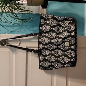 Dooney& Bourke Jack Skellington print tote bag